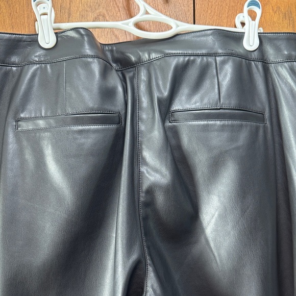 NWT Black Faux Leather Pants - Picture 11 of 11